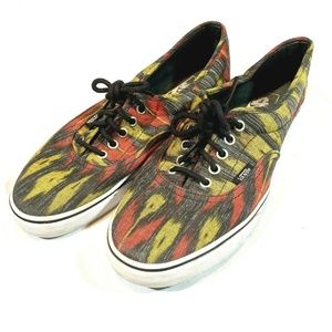 Vans Authentic Men's Size 9 Tribal Aztec Pattern